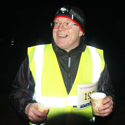 Peter taking a quick break on the Art ONeill Challenge